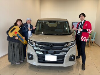 【祝ご納車】キャラメル色のミニファミリーカーのご納車！！